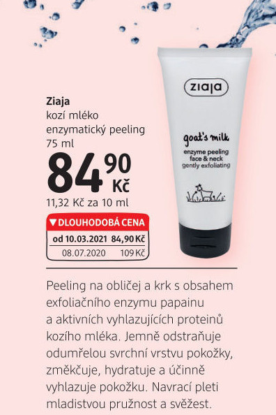Peeling pleťový Ziaja