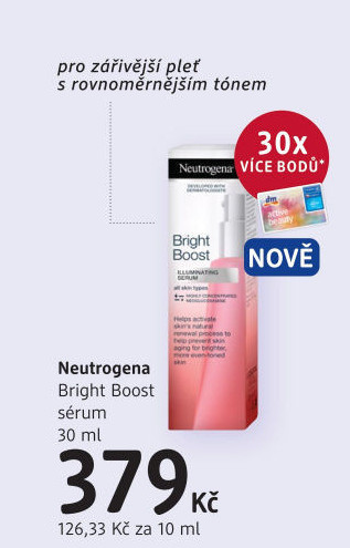 Pleťové sérum Bright Boost Neutrogena