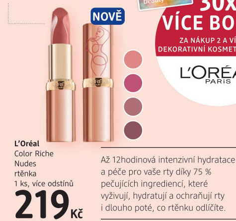 Rtěnka Color Riche the Nudes L'