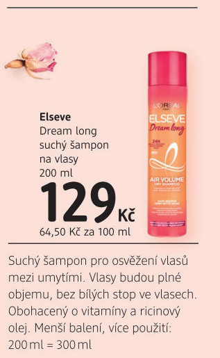 Suchý šampon Elséve L'