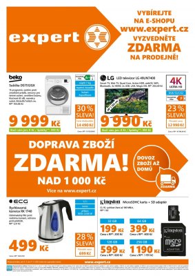 akční leták Expert elektro 11.3.2021-17.3.2021