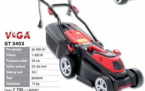 Elektrická sekačka VeGA GT3403