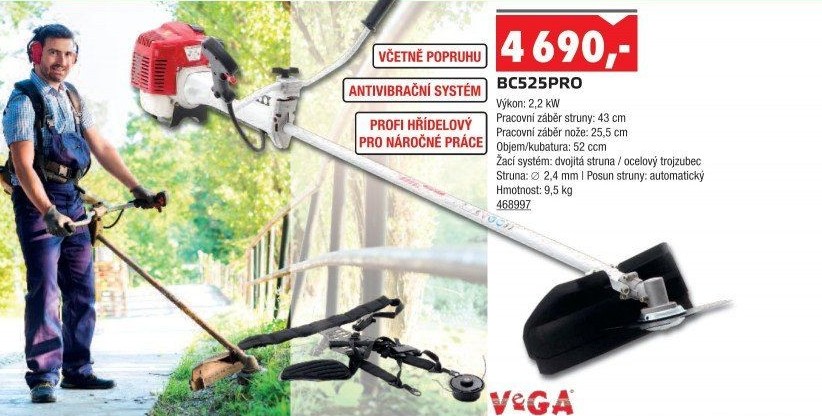 Křovinořez VeGA BC525PRO