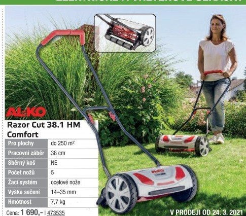 Vřetenová sekačka Al-Ko Comfort 38 HM Razor Cut