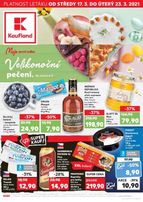 akční leták Kaufland 17.3.2021-23.3.2021