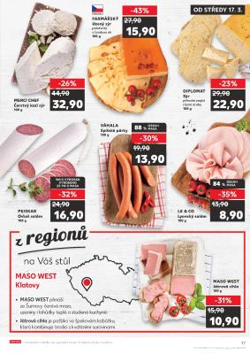 akční leták Kaufland 17.3.2021-23.3.2021