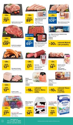 akční leták Tesco 17.3.2021-23.3.2021