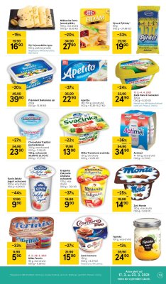 akční leták Tesco 17.3.2021-23.3.2021