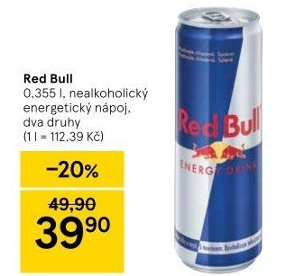 Energetický nápoj Red Bull