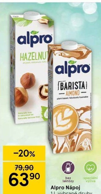 Rostlinné nápoje Alpro Soya