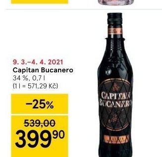 Rum Capitan Bucanero