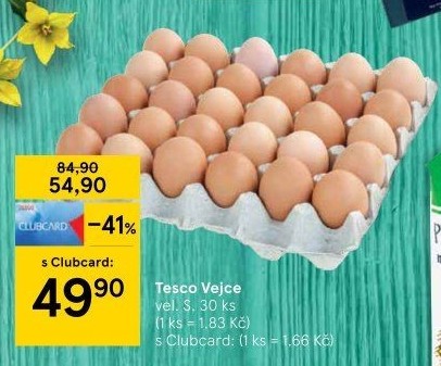 Vejce S Tesco