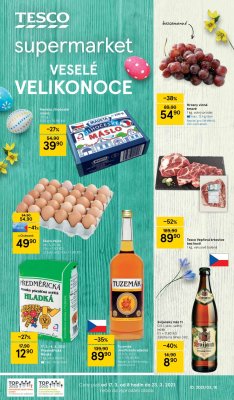 akční leták Tesco 17.3.2021-23.3.2021