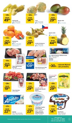 akční leták Tesco 17.3.2021-23.3.2021