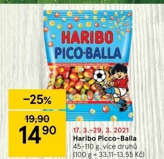 Bonbony želé Haribo
