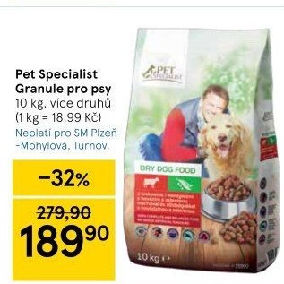 Granule pro psy Pet Specialist