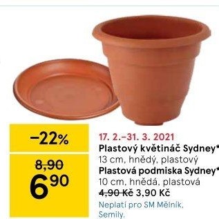Plastový květináč