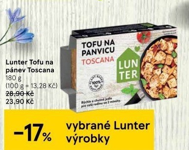Tofu na pánev Lunter