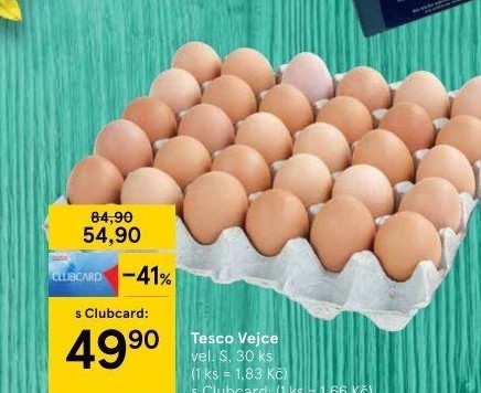 Vejce S Tesco