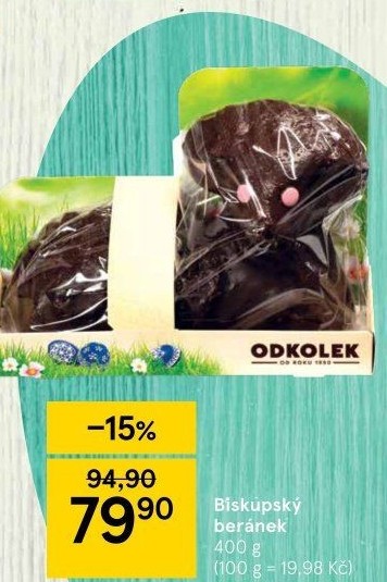 Velikonoční beránek Odkolek