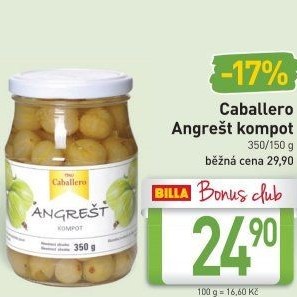 Kompot angršet Caballero