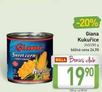Kukuřice Giana