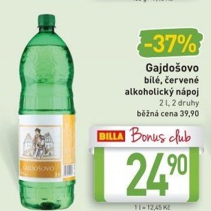 Víno Gajdošovo Vinařství Mutěnice
