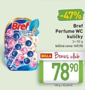 WC blok tuhý Perfume switch Bref