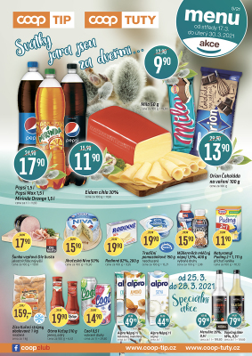 akční leták COOP 17.3.2021-30.3.2021
