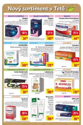 akční leták Teta drogerie 18.3.2021-29.3.2021