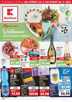 akční leták Kaufland 24.3.2021-30.3.2021