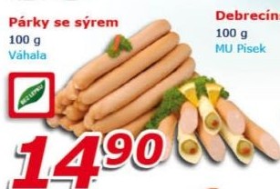 Párky se sýremVáhala