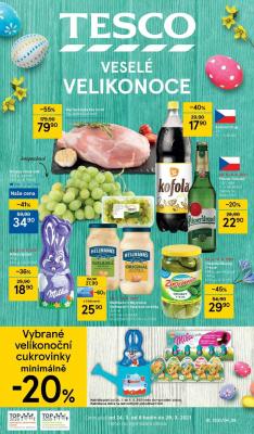 akční leták Tesco 24.3.2021-29.3.2021