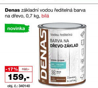 Barva na dřevo Denas