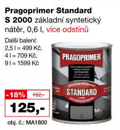 Barva na kov Standard Pragoprimer