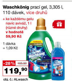 Prací gel Waschkönig