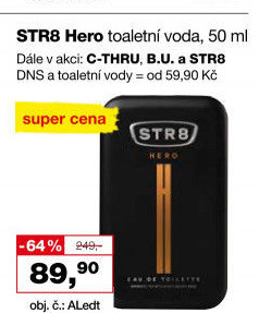 Toaletní voda pánská Hero STR8