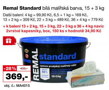 Tónovací barva Remal Standard
