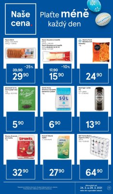 akční leták Tesco 24.3.2021-29.3.2021