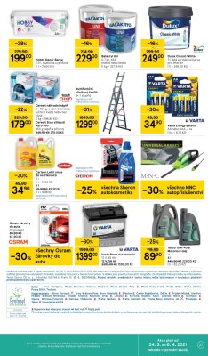 akční leták Tesco 24.3.2021-29.3.2021