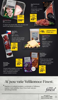 akční leták Tesco 24.3.2021-29.3.2021