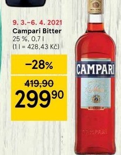 Aperitiv Bitter Campari