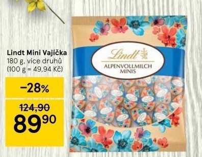 Čokoládová vajíčka Lindt