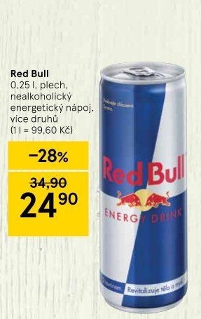 Energetický nápoj Red Bull