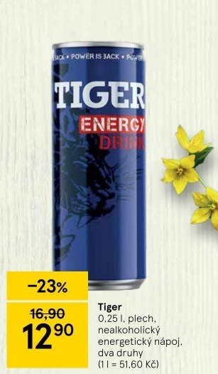 Energetický nápoj Tiger