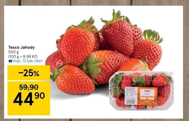 Jahody Tesco