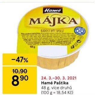 Paštiky Hamé