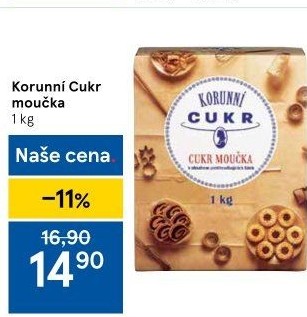 Cukr moučka Korunní
