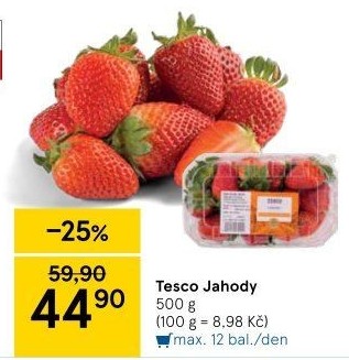 Jahody Tesco