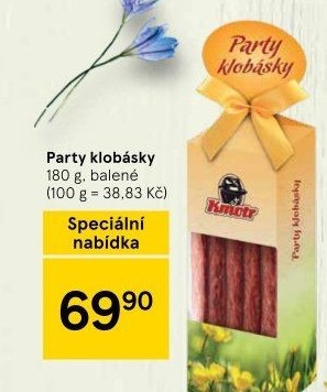 Párty klobásky Kmotr